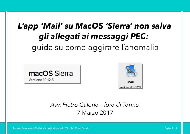 ALLEGATI PEC IPAD SCARICA